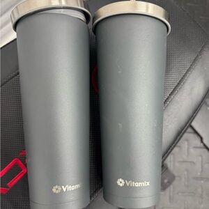 Vitamix Gray Stainless Steel Travel Mug Set